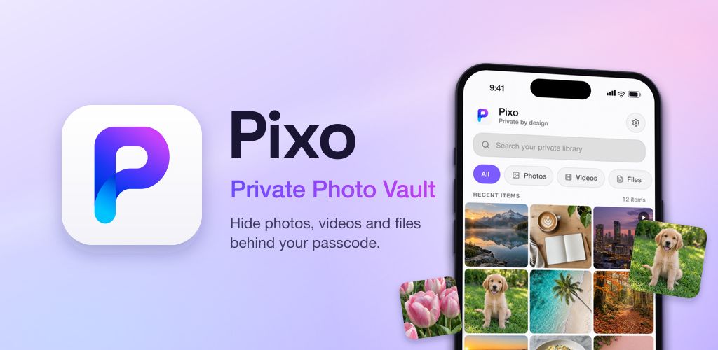 Pixo Private Photo Vault app